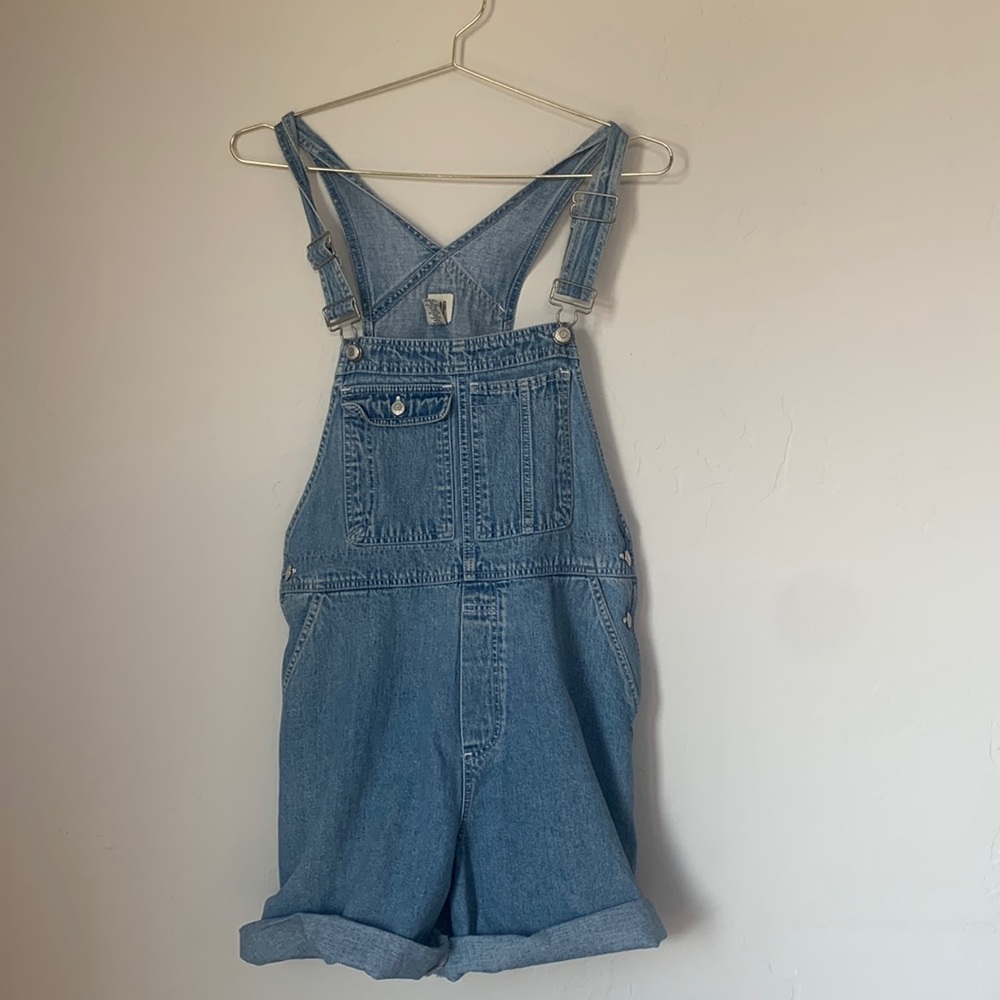 Vintage GAP overall shorts